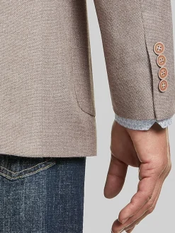 Sport Coats|Sport Coats-Nautica Modern Fit Structure Weave Sport Coat Black