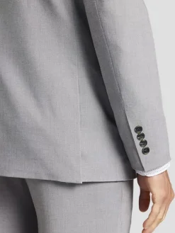 2-piece Suits-Nautica Modern Fit Suit Lt Gray Sharkskin