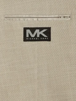 3-piece Suits|Suit Separates-Michael Kors Modern Fit Suit Jacket Tan Solid