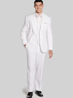 3-piece Suits|Suit Separates-Pronto Uomo Modern Fit Suit Jacket White