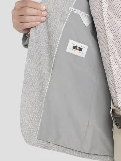 Sport Coats|Sport Coats-Joseph Abboud Modern Fit Tic Sport Coat Gray Tic