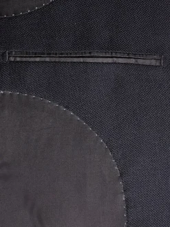 Blazers|Sport Coats-Joseph Abboud Modern Fit  Wool Blazer Black