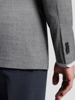Sport Coats|Sport Coats-Awearness Kenneth Cole Modern Fit Wool Blend Sport Coat Gray Tic