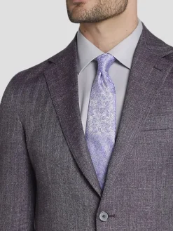 Sport Coats|Sport Coats-Joseph Abboud Modern Fit Wool Blend Sport Coat Dark Purple