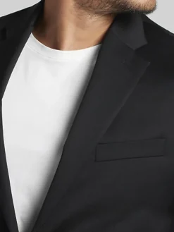 Suit Separates|3-piece Suits-Awearness Kenneth Cole Modern Fit Wool Blend Suit Jacket Black