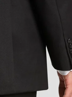 3-piece Suits|Suit Separates-Joseph Abboud Modern Fit Wool Suit Jacket Black