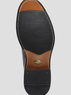 Oxfords|Dress & Formal Shoes-G.H.BASS Monogram Blucher Derby Oxfords Formal Black