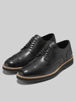 Dress & Formal Shoes|Oxfords-Cole Haan Morse Grand Wingtip Oxfords Black
