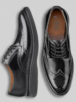 Oxfords|Casual Shoes-Johnston &Amp; Murphy Murphy Upton Wingtip Oxfords Black
