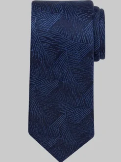 Ties-Awearness Kenneth Cole Narrow Botanical Tie Black