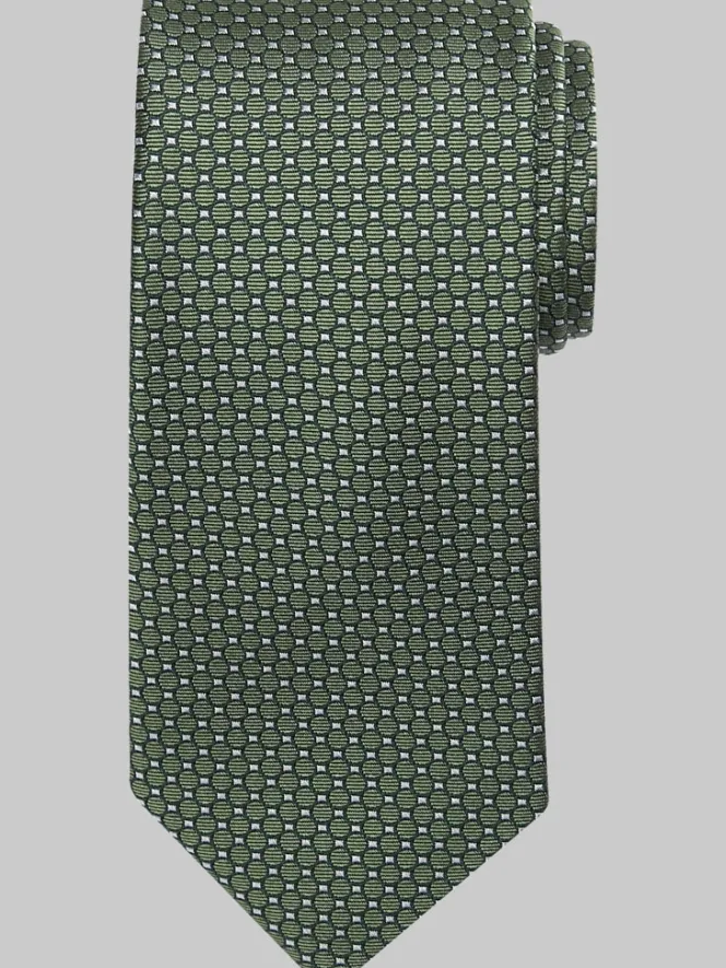 Ties-Pronto Uomo Narrow Dot Tie Forest