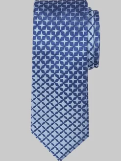 Ties-Egara Narrow Geometric Tie Gold