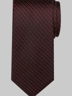 Ties-Pronto Uomo Narrow Tie Burgundy