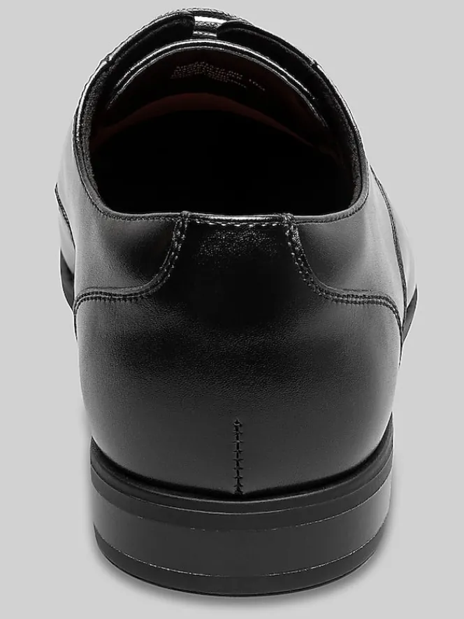 Oxfords|Casual Shoes-Stacy Adams Newell Plain Toe Oxfords Black