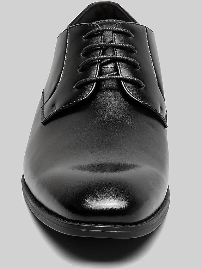 Oxfords|Casual Shoes-Stacy Adams Newell Plain Toe Oxfords Black