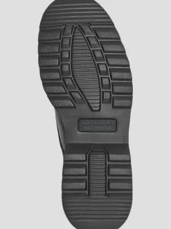 Oxfords|Casual Shoes-Rockport Northfield Leather Waterproof Plain Toe Oxfords Black