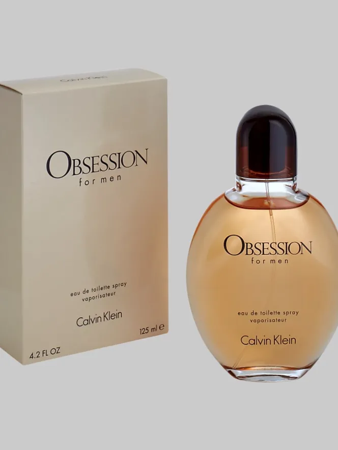 Cologne & Skincare-Calvin Klein Obsession for Men Eau de Toilette, 4.2 oz Misc