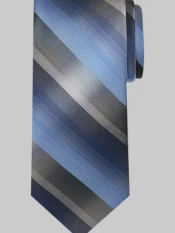 Ties-Pronto Uomo Ombre Plaid Tie Berry
