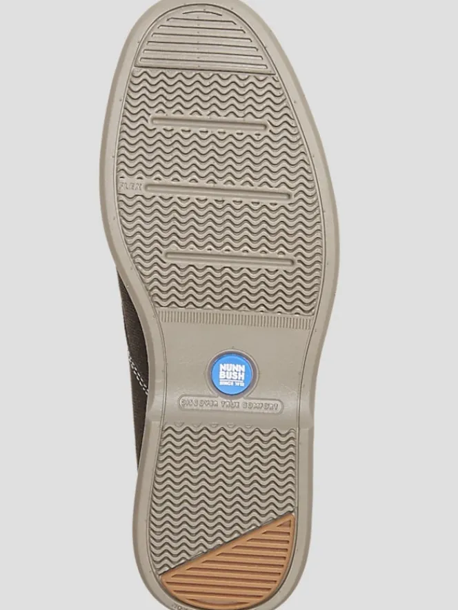 Boots-Nunn Bush Otto Suede Lace-up Plain Toe Chukka Boots Gray