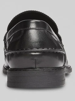 Dress & Formal Shoes-Joseph Abboud Penny Loafers Black