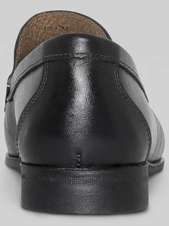 Loafers & Slip-ons-Donald Pliner Reuben Moc Toe Loafers Black