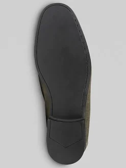 Loafers & Slip-ons-Donald Pliner Reuben Suede Moc Toe Loafers Green