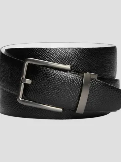 Belts|Formal Accessories-Calvin Klein Reversible Belt Black/Brown