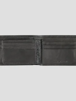 Wallets-Johnston &Amp; Murphy Rhodes 2-in-1 Leather Billfold Wallet Black