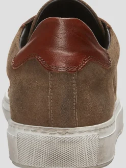 Sneakers|Casual Shoes-Giovacchini Rino Suede Lace-To-Toe Sneakers Blue