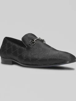 Dress & Formal Shoes-Moretti Ripley Smoking Shoes Black
