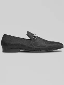 Dress & Formal Shoes-Moretti Ripley Smoking Shoes Black