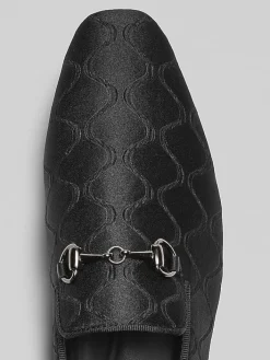 Dress & Formal Shoes-Moretti Ripley Smoking Shoes Black