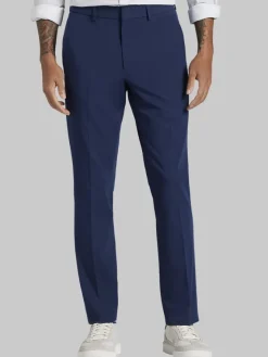 Dress Pants-Egara Skinny Fit Dress Pants Black