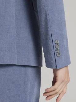 3-piece Suits|Suit Separates-Egara Skinny Fit Seersucker Suit Jacket Chambrary Seersucker