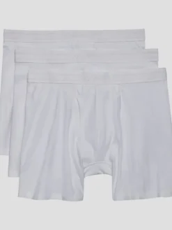 Underwear-Egara Slim Fit Boxer Briefs, 3-Pack Black/Gray