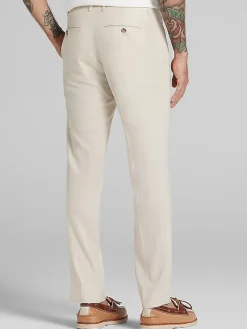 Casual Pants & Chinos|Casual Pants & Chinos-Paisley &Amp; Gray Slim Fit Downing Pants Tan