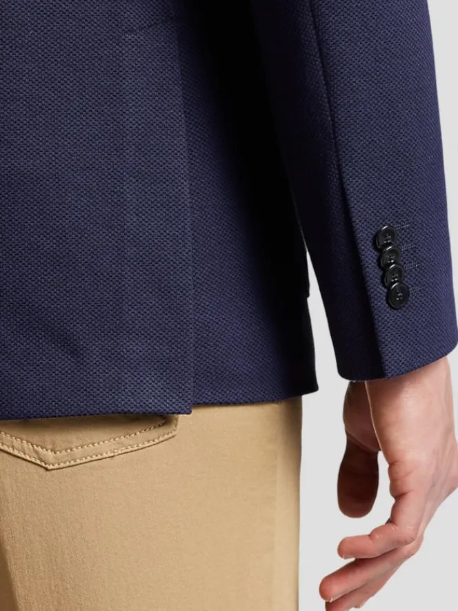 Sport Coats|Sport Coats-JOE Joseph Abboud Slim Fit Knit Sport Coat Navy Pebble