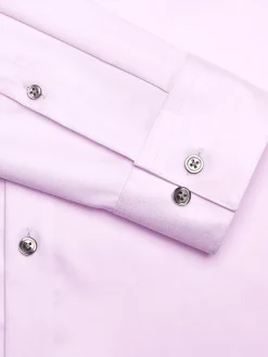 Solid Dress Shirts|Designer Dress Shirts-Awearness Kenneth Cole Slim Fit Performance Dress Shirt Black Solid