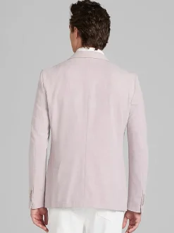 Sport Coats|Sport Coats-Calvin Klein Slim Fit Sport Coat Light Pink Neat