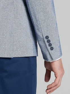 Sport Coats|Sport Coats-Calvin Klein Slim Fit Sport Coat Blue Neat