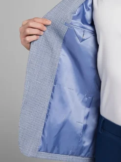 Sport Coats|Sport Coats-Calvin Klein Slim Fit Sport Coat Blue Neat