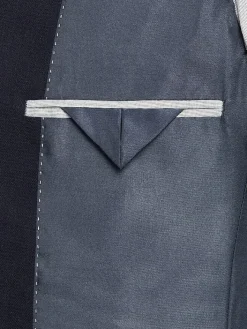 3-piece Suits|Suit Separates-Wilke-Rodriguez Slim Fit Suit Jacket Navy Tic