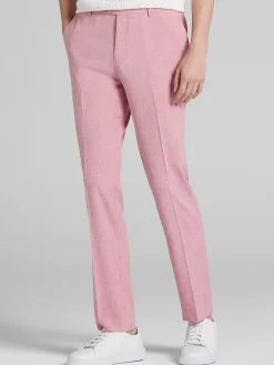 Dress Pants|3-piece Suits-Paisley &Amp; Gray Slim Fit Suit Pants Pink Melange