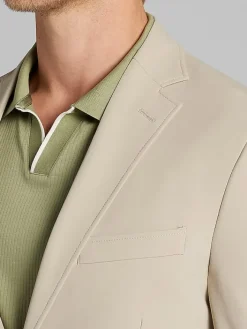 3-piece Suits|Suit Separates-Awearness Kenneth Cole Slim Fit Tech Suit Jacket Navy Solid