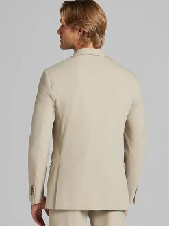 3-piece Suits|Suit Separates-Awearness Kenneth Cole Slim Fit Tech Suit Jacket Navy Solid