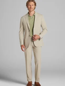 3-piece Suits|Suit Separates-Awearness Kenneth Cole Slim Fit Tech Suit Jacket Navy Solid