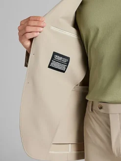 3-piece Suits|Suit Separates-Awearness Kenneth Cole Slim Fit Tech Suit Jacket Navy Solid