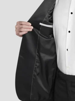 Tuxedos|Big & Tall Suits-Wilke-Rodriguez Slim Fit Tuxedo Formal Black