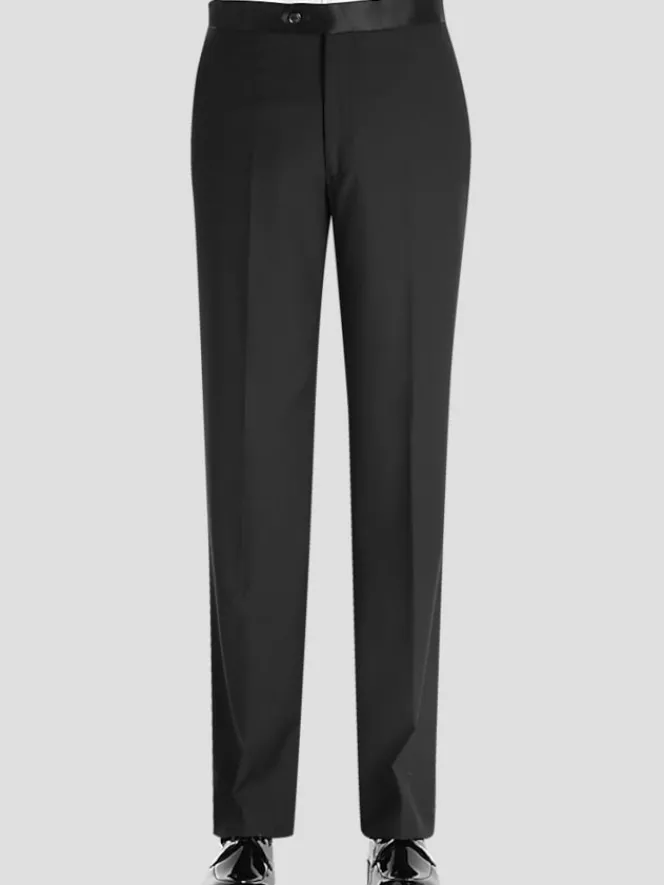 Tuxedos-Pronto Uomo Platinum Slim Fit Tuxedo Pants Formal