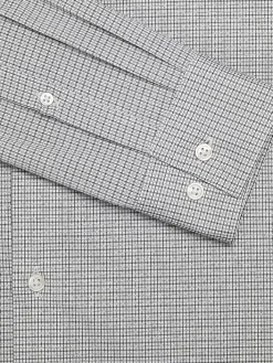 Patterned Dress Shirts|Designer Dress Shirts-Awearness Kenneth Cole Slim Fit Ultra Performance Stretch Dress Shirt Grey